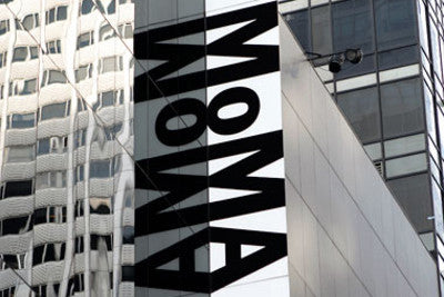 Turned Clock at MoMA in New York