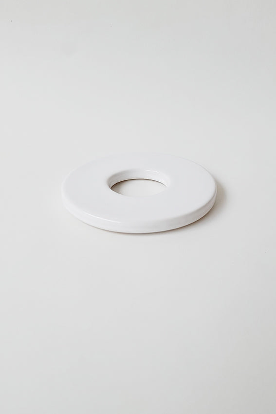 Coaster round ceramic, Primary