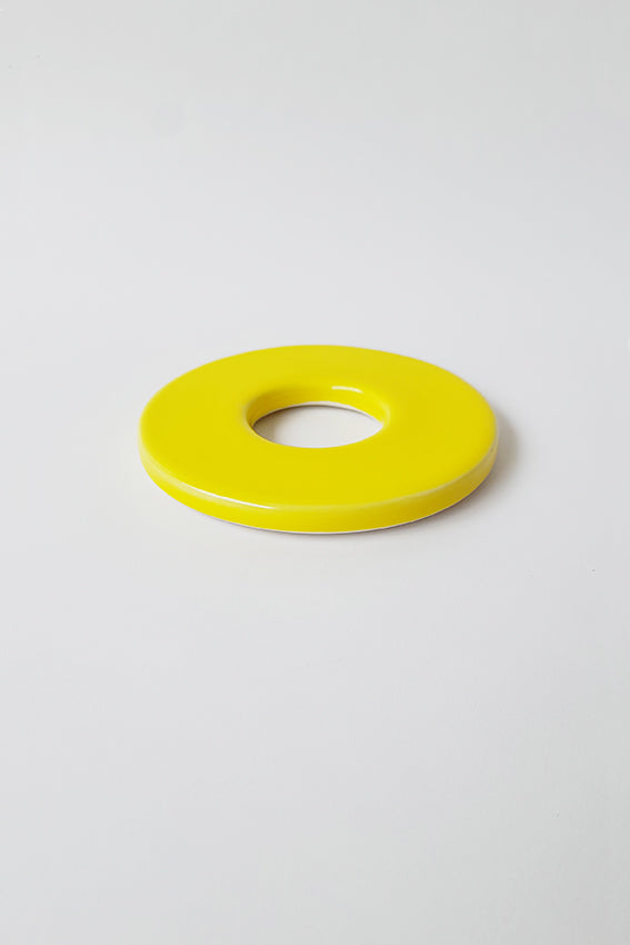 Coaster round ceramic, Primary