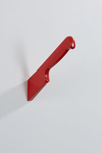Knife wall art or hook, and red colour