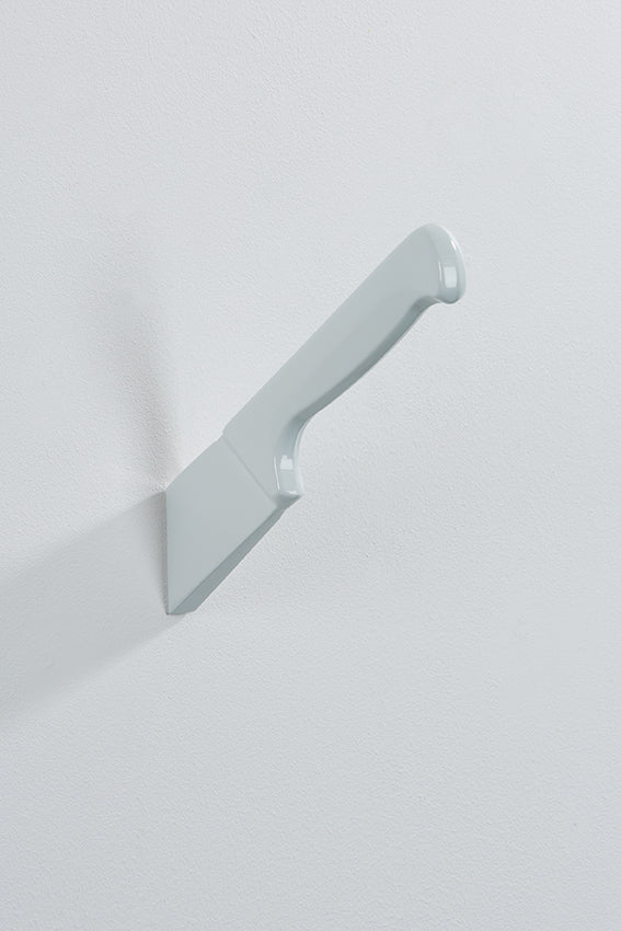 Knife wall art or hook, and white colour